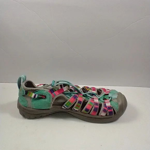Keen Whisper Sport Sandals Raya Fusion Sandals Girl's sz 3 - Picture 5 of 9